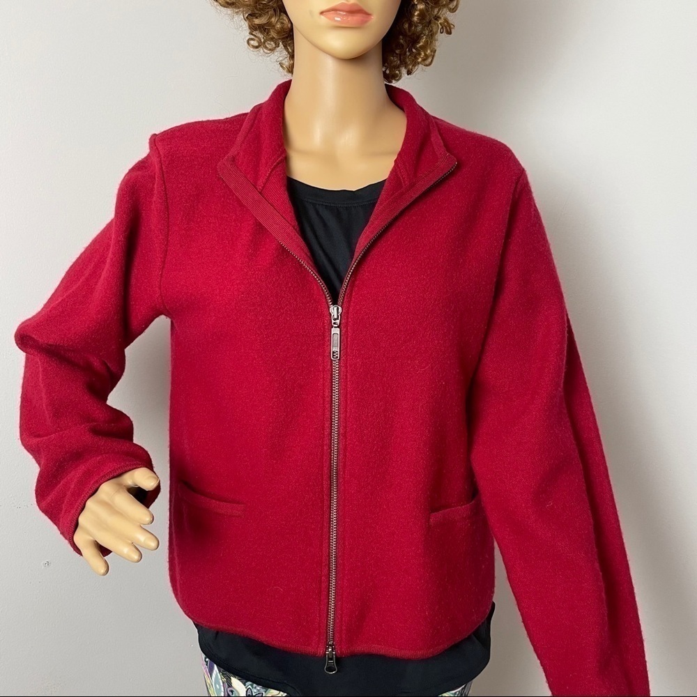 Woolrich Vintage Red/Ruby Jacket/Blazer Size Medium